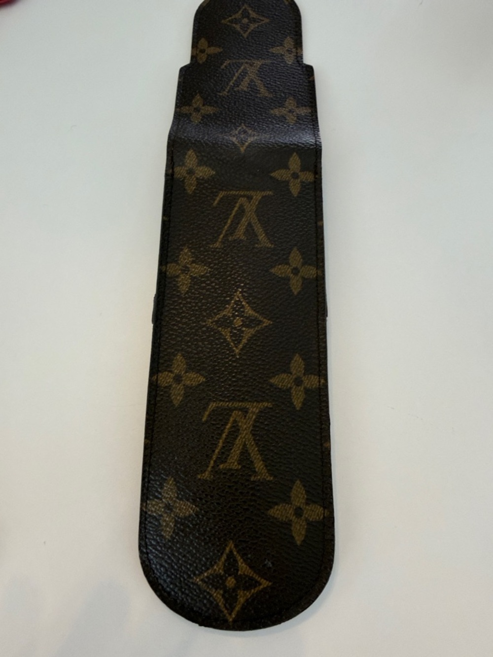 Monogram Etui Pen Holder Case/ Readers Case - Picture 4 of 10